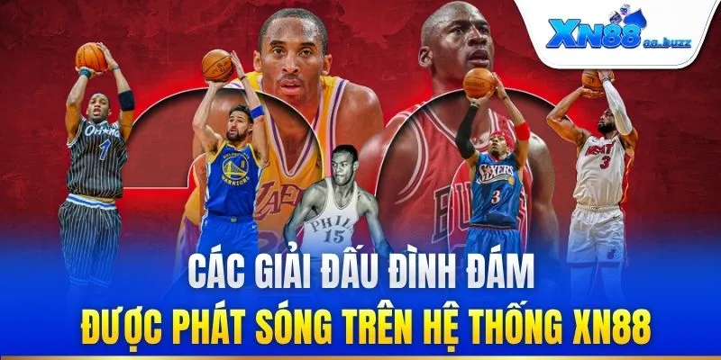 Các giải đấu đình đám được phát sóng trên hệ thống